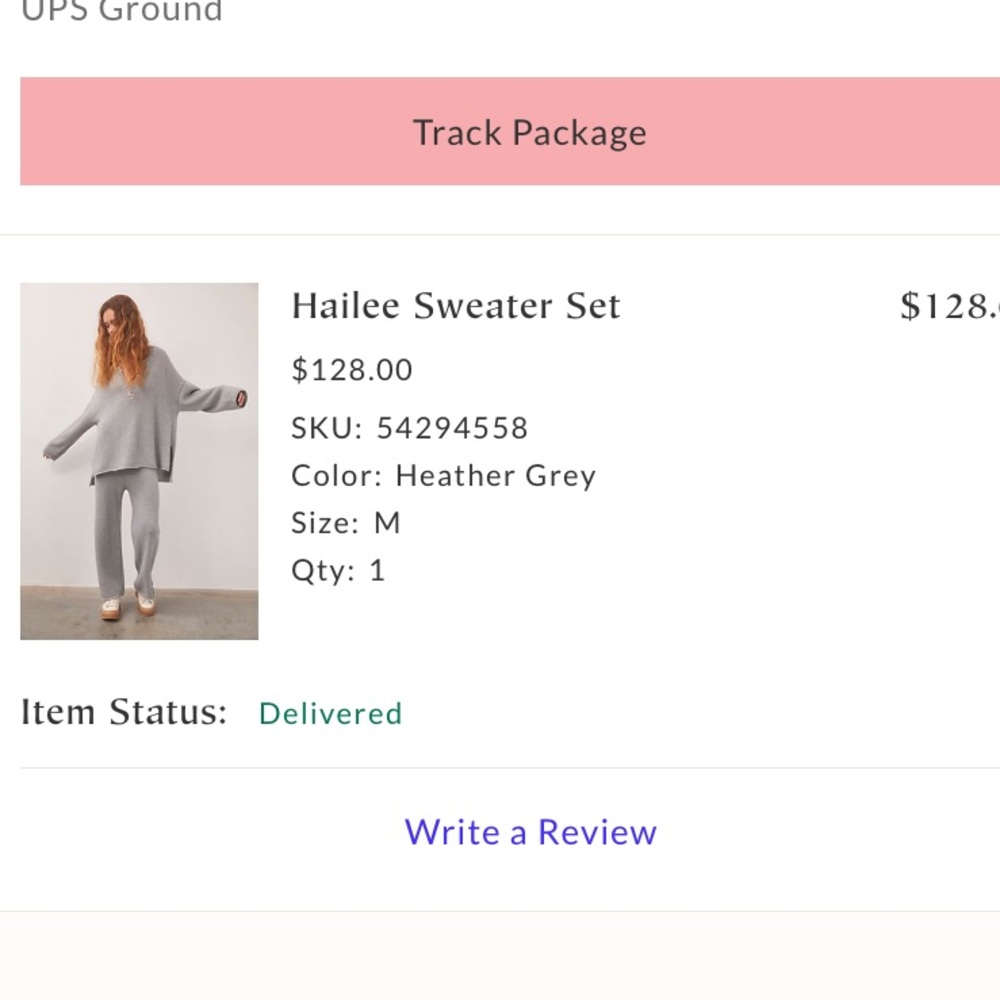 Free People Hailee Sweater Set